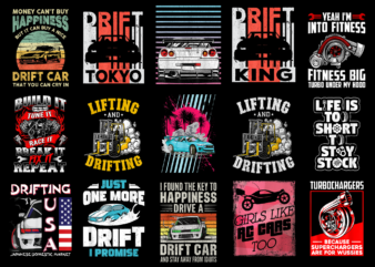 15 Drifting Shirt Designs Bundle For Commercial Use Part 3, Drifting T-shirt, Drifting png file, Drifting digital file, Drifting gift, Drifting download, Drifting design