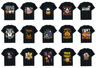 15 Trick or Treat shirt Designs Bundle For Commercial Use Part 2, Trick or Treat T-shirt, Trick or Treat png file, Trick or Treat digital file, Trick or Treat gift,