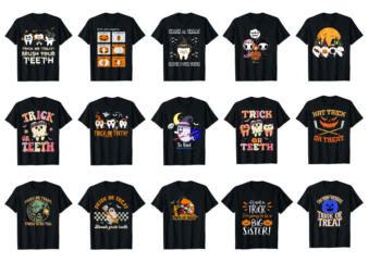 15 Trick or Treat shirt Designs Bundle For Commercial Use Part 3, Trick or Treat T-shirt, Trick or Treat png file, Trick or Treat digital file, Trick or Treat gift,
