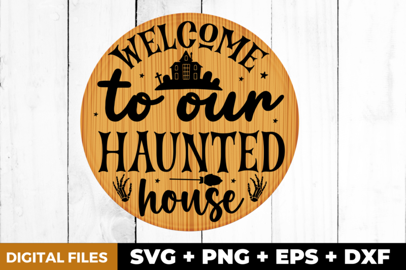 Halloween round sign svg bundle,Halloween T-shirt svg bundle