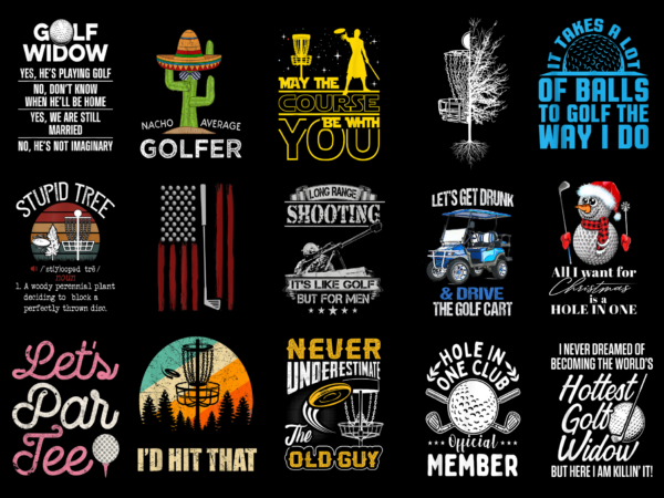 15 golf shirt designs bundle for commercial use part 3, golf t-shirt, golf png file, golf digital file, golf gift, golf download, golf design