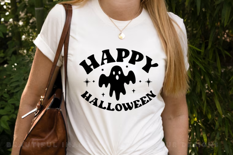 Retro Halloween Svg Bundle,Retro Halloween T-Shirt Bundle