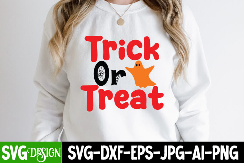 Trick Or Treat T-Shirt Design, Trick Or Treat SVG Cut File, Halloween svg Png Bundle, Retro Halloween design, retro halloween svg, ,Bundle Happy Halloween Png, Ultimate Halloween Svg Bundle, Halloween