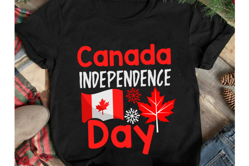 Canada Day Vector T-Shirt Design Bundle, Canada T-Shirt Design Bundle, Canada Independence Day T-Shirt Design, Canada Independence Day SVG Cut File, Canada svg, Canada Flag svg Bundle, Canadian svg Instant