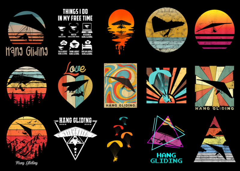 15 Hang Gliding Shirt Designs Bundle For Commercial Use Part 3, Hang Gliding T-shirt, Hang Gliding png file, Hang Gliding digital file, Hang Gliding gift, Hang Gliding download, Hang Gliding design