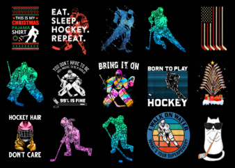 15 Ice Hockey Shirt Designs Bundle For Commercial Use Part 3, Ice Hockey T-shirt, Ice Hockey png file, Ice Hockey digital file, Ice Hockey gift, Ice Hockey download, Ice Hockey design