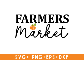 Farmers market tshirt design