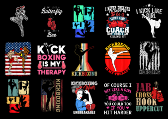 15 Kickboxing Shirt Designs Bundle For Commercial Use Part 3, Kickboxing T-shirt, Kickboxing png file, Kickboxing digital file, Kickboxing gift, Kickboxing download, Kickboxing design