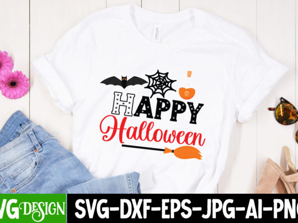 Happy halloween t-shirt design, happy halloween vector t-shirt design, halloween svg png bundle, retro halloween design, retro halloween svg, ,bundle happy halloween png, ultimate halloween svg bundle, halloween potion labels,