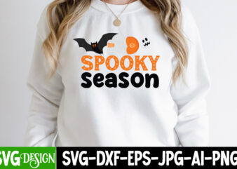 Spooky Season T-Shirt Design, Spooky Season Vector T-Shirt Design, Halloween svg Png Bundle, Retro Halloween design, retro halloween svg, ,Bundle Happy Halloween Png, Ultimate Halloween Svg Bundle, Halloween potion Labels,