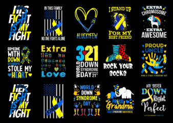 15 Down Syndrome Awareness Shirt Designs Bundle For Commercial Use Part 3, Down Syndrome Awareness T-shirt, Down Syndrome Awareness png file, Down Syndrome Awareness digital file, Down Syndrome Awareness gift,