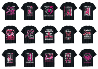 15 Breast Cancer Awareness For Mom Shirt Designs Bundle For Commercial Use Part 4, Breast Cancer Awareness T-shirt, Breast Cancer Awareness png file, Breast Cancer Awareness digital file, Breast Cancer