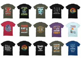 15 Fishing shirt Designs Bundle For Commercial Use Part 4, Fishing T-shirt, Fishing png file, Fishing digital file, Fishing gift, Fishing download, Fishing design