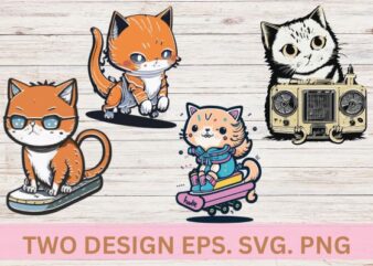 Cat SvG Bundle, Cat Face SvG, Cat Silhouette for Cricut, Cat Head SVG, Kitten SvG, Cat Lover SVG, Cute Peeking Pet Clipart, Cat Design