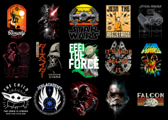 15 Star Wars shirt Designs Bundle For Commercial Use Part 6, Star Wars T-shirt, Star Wars png file, Star Wars digital file, Star Wars gift, Star Wars download, Star Wars design