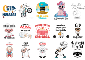 15 Eid al-Adha shirt Designs Bundle For Commercial Use Part 2, Eid al-Adha T-shirt, Eid al-Adha png file, Eid al-Adha digital file, Eid al-Adha gift, Eid al-Adha download, Eid al-Adha design