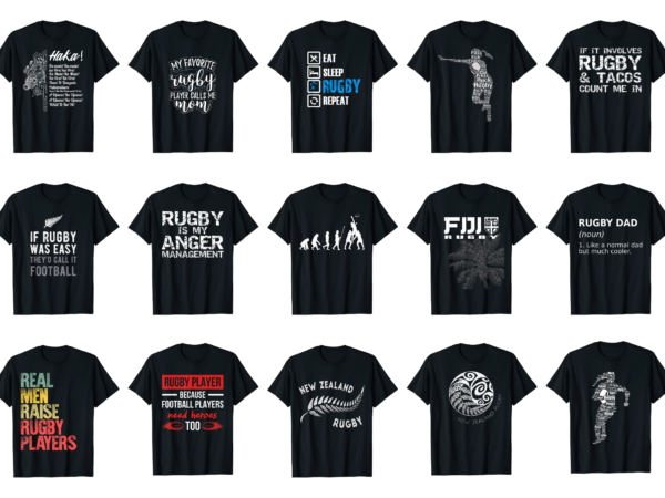 15 rugby shirt designs bundle for commercial use part 3, rugby t-shirt, rugby png file, rugby digital file, rugby gift, rugby download, rugby design