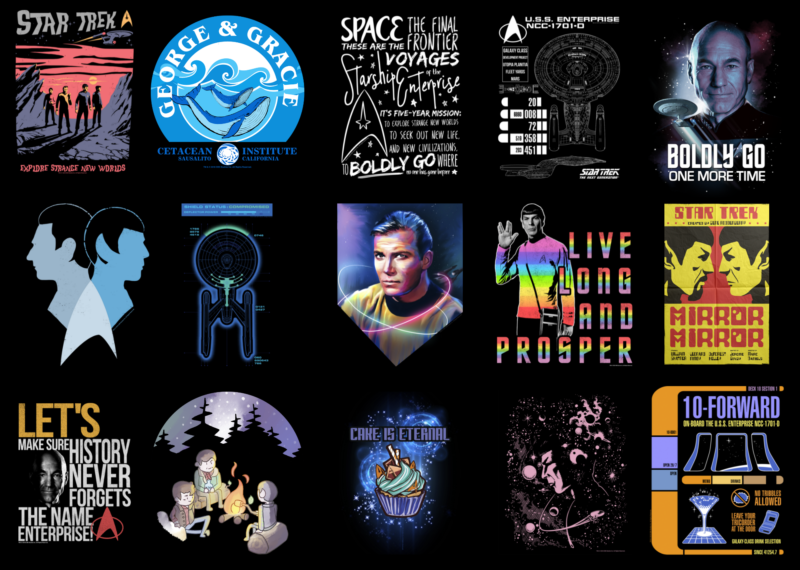 15 Star Trek shirt Designs Bundle For Commercial Use Part 1, Star Trek T-shirt, Star Trek png file, Star Trek digital file, Star Trek gift, Star Trek download, Star Trek design