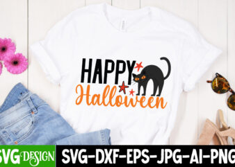 Happy Halloween T-Shirt Design, Happy Halloween SVG Cut File, Halloween svg Png Bundle, Retro Halloween design, retro halloween svg, ,Bundle Happy Halloween Png, Ultimate Halloween Svg Bundle, Halloween potion Labels,