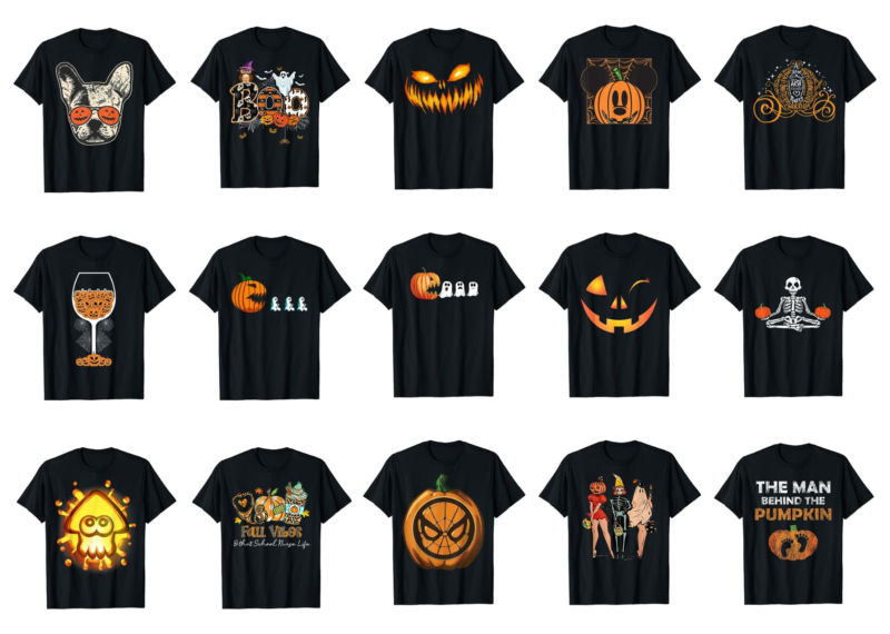 15 Pumpkin shirt Designs Bundle For Commercial Use Part 1, Pumpkin T-shirt, Pumpkin png file, Pumpkin digital file, Pumpkin gift, Pumpkin download, Pumpkin design