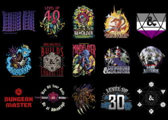 15 Dungeons And Dragons shirt Designs Bundle For Commercial Use Part 5, Dungeons And Dragons T-shirt, Dungeons And Dragons png file, Dungeons And Dragons digital file, Dungeons And Dragons gift,