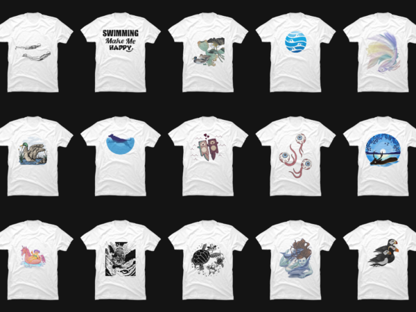 15 swimming shirt designs bundle for commercial use part 5, swimming t-shirt, swimming png file, swimming digital file, swimming gift, swimming download, swimming design