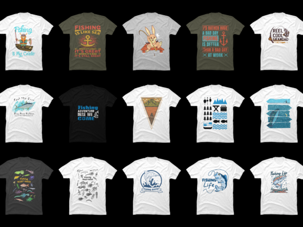 15 fishing shirt designs bundle for commercial use part 5, fishing t-shirt, fishing png file, fishing digital file, fishing gift, fishing download, fishing design