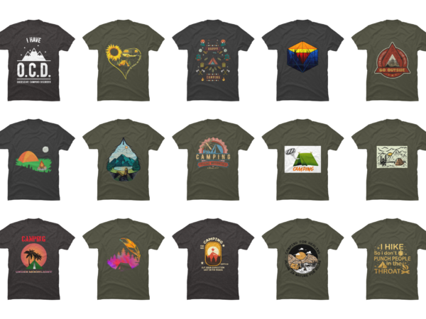 15 camping shirt designs bundle for commercial use part 5, camping t-shirt, camping png file, camping digital file, camping gift, camping download, camping design