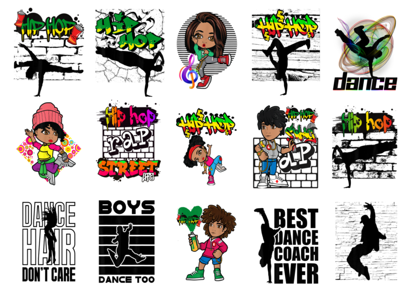 15 Street Dance Shirt Designs Bundle For Commercial Use Part 3, Street Dance T-shirt, Street Dance png file, Street Dance digital file, Street Dance gift, Street Dance download, Street Dance design