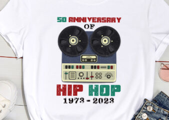 50 Years Hip Hop Vinyl Retro – 50th Anniversary of Rap PC
