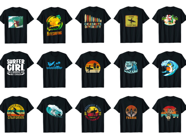 15 surfing shirt designs bundle for commercial use part 4, surfing t-shirt, surfing png file, surfing digital file, surfing gift, surfing download, surfing design