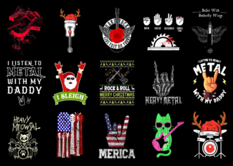 15 Rock Shirt Designs Bundle For Commercial Use Part 3, Rock T-shirt, Rock png file, Rock digital file, Rock gift, Rock download, Rock design