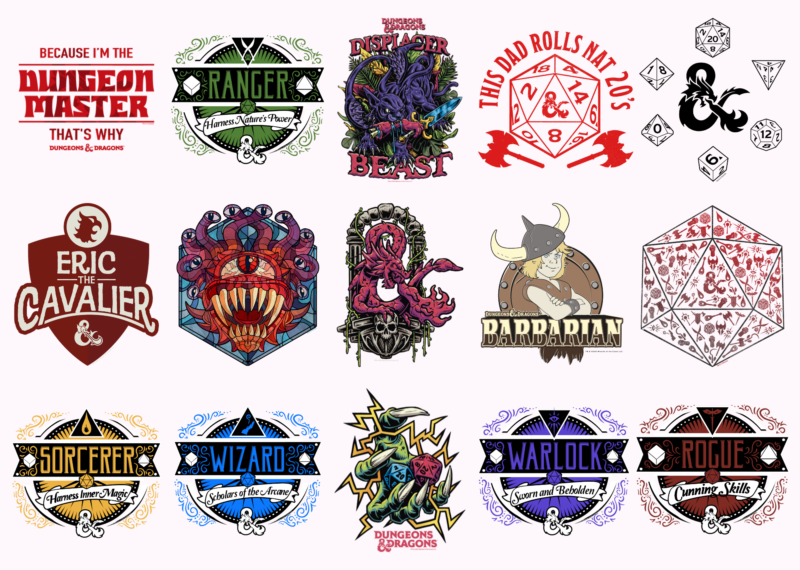 15 Dungeons And Dragons shirt Designs Bundle For Commercial Use Part 6, Dungeons And Dragons T-shirt, Dungeons And Dragons png file, Dungeons And Dragons digital file, Dungeons And Dragons gift,