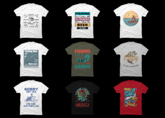 12 Fishing shirt Designs Bundle For Commercial Use Part 6, Fishing T-shirt, Fishing png file, Fishing digital file, Fishing gift, Fishing download, Fishing design