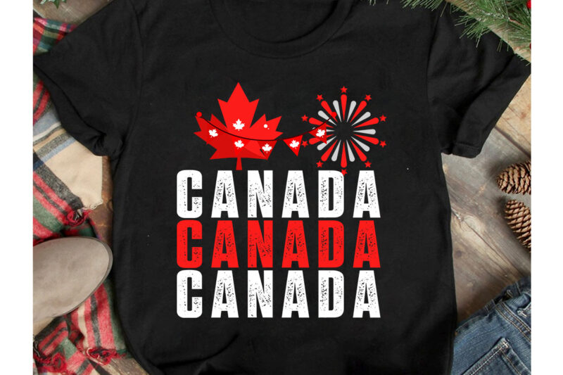 Canada Day Vector T-Shirt Design Bundle, Canada T-Shirt Design Bundle, Canada Independence Day T-Shirt Design, Canada Independence Day SVG Cut File, Canada svg, Canada Flag svg Bundle, Canadian svg Instant