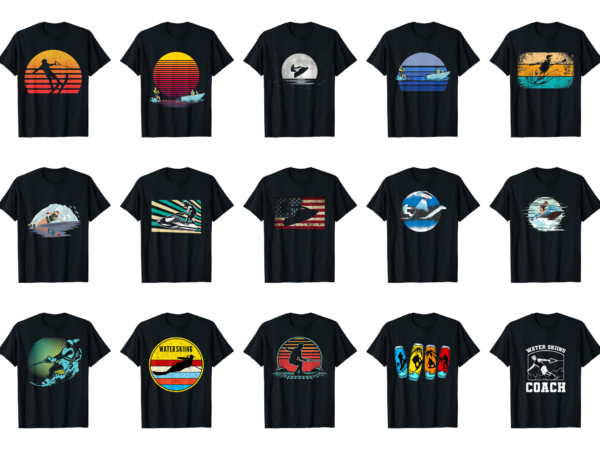 15 water skiing shirt designs bundle for commercial use part 4, water skiing t-shirt, water skiing png file, water skiing digital file, water skiing gift, water skiing download, water skiing design