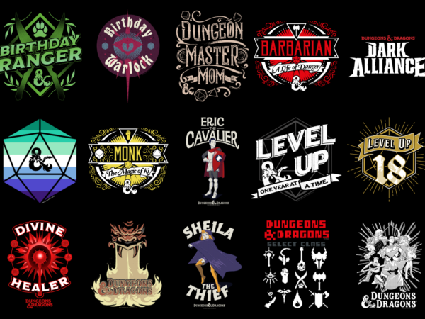 15 dungeons and dragons shirt designs bundle for commercial use part 7, dungeons and dragons t-shirt, dungeons and dragons png file, dungeons and dragons digital file, dungeons and dragons gift,