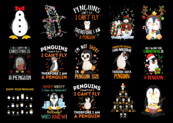 15 Penguin Shirt Designs Bundle For Commercial Use Part 4, Penguin T-shirt, Penguin png file, Penguin digital file, Penguin gift, Penguin download, Penguin design