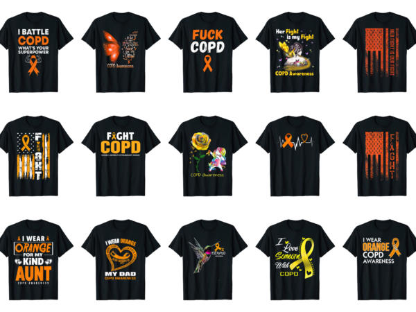 15 copd awareness shirt designs bundle for commercial use part 4, copd awareness t-shirt, copd awareness png file, copd awareness digital file, copd awareness gift, copd awareness download, copd awareness design