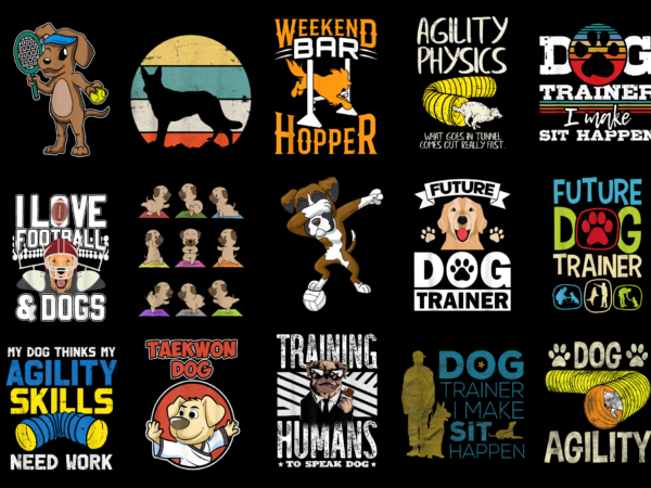15 dog sports shirt designs bundle for commercial use part 3, dog sports t-shirt, dog sports png file, dog sports digital file, dog sports gift, dog sports download, dog sports design