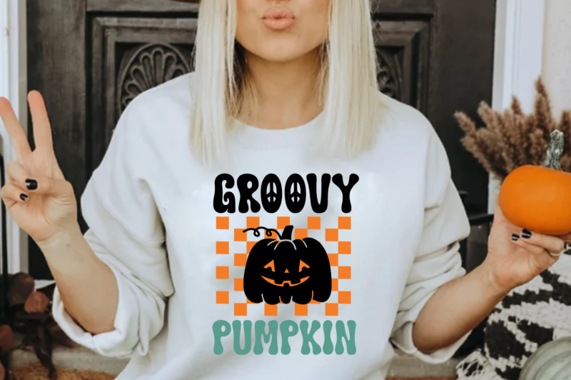 Retro Halloween Svg bundle Retro Halloween t- Shirt bundle