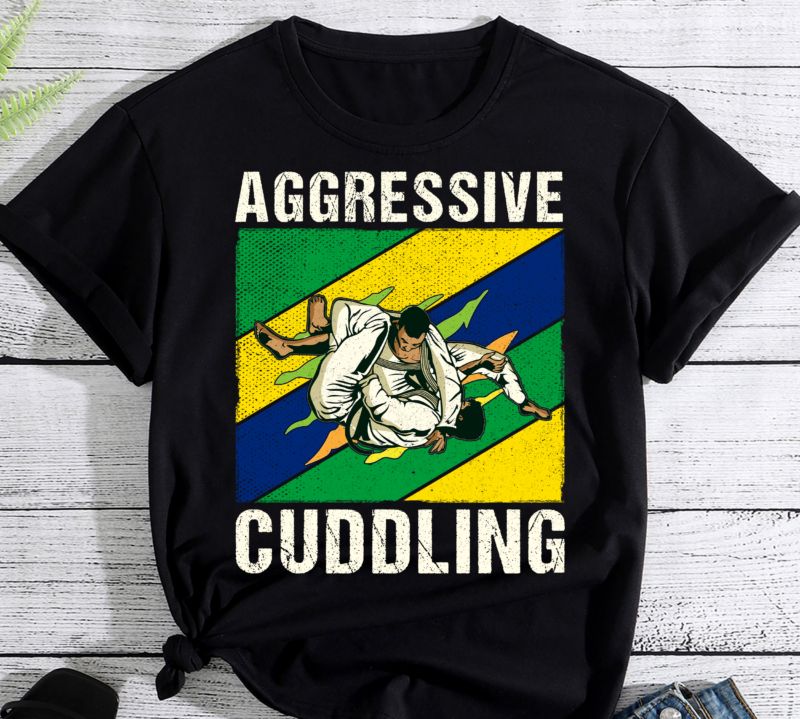 Aggressive Cuddling Brazilian Jiu Jitsu Fight Sport Funny PC