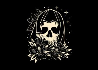 Dark Reaper t shirt vector illustration