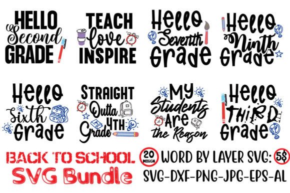 Back to School Mega Bundle 120 T-shirt Designs,Straight Outta Pencils T-shirt Design,Best Teacher Ever T-shirt Design,Back to School Svg Bundle,SVGs,quotes-and-sayings,food-drink,print-cut,mini-bundles,on-sale Girl First Day of School Shirt, Pre-K Svg, Kindergarten, 1st,