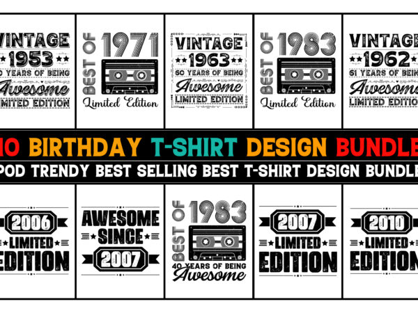 Birthday,t-shirt design bundle