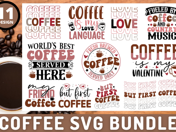 Coffee t-shirt bundle