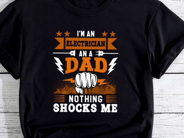 Cool electrician design for men dad professional electrician pc