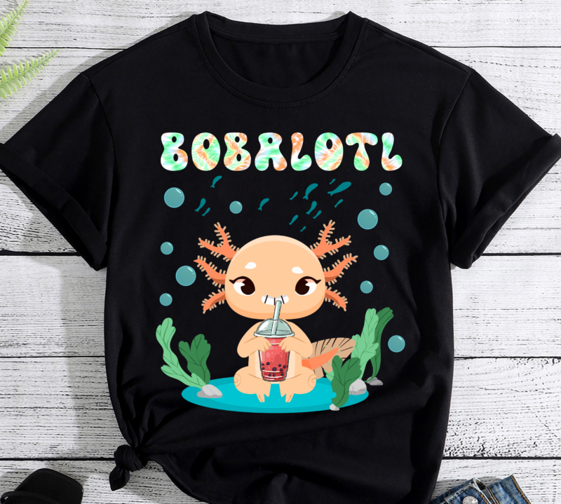Cute Axolotl Bobalotl Bubble Tea Boba Milk Lover Boys Girls PC