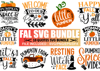 Fall SVG Bundle, Fall T-Shirt Bundle