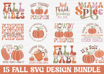 Fall Svg Design Bundle